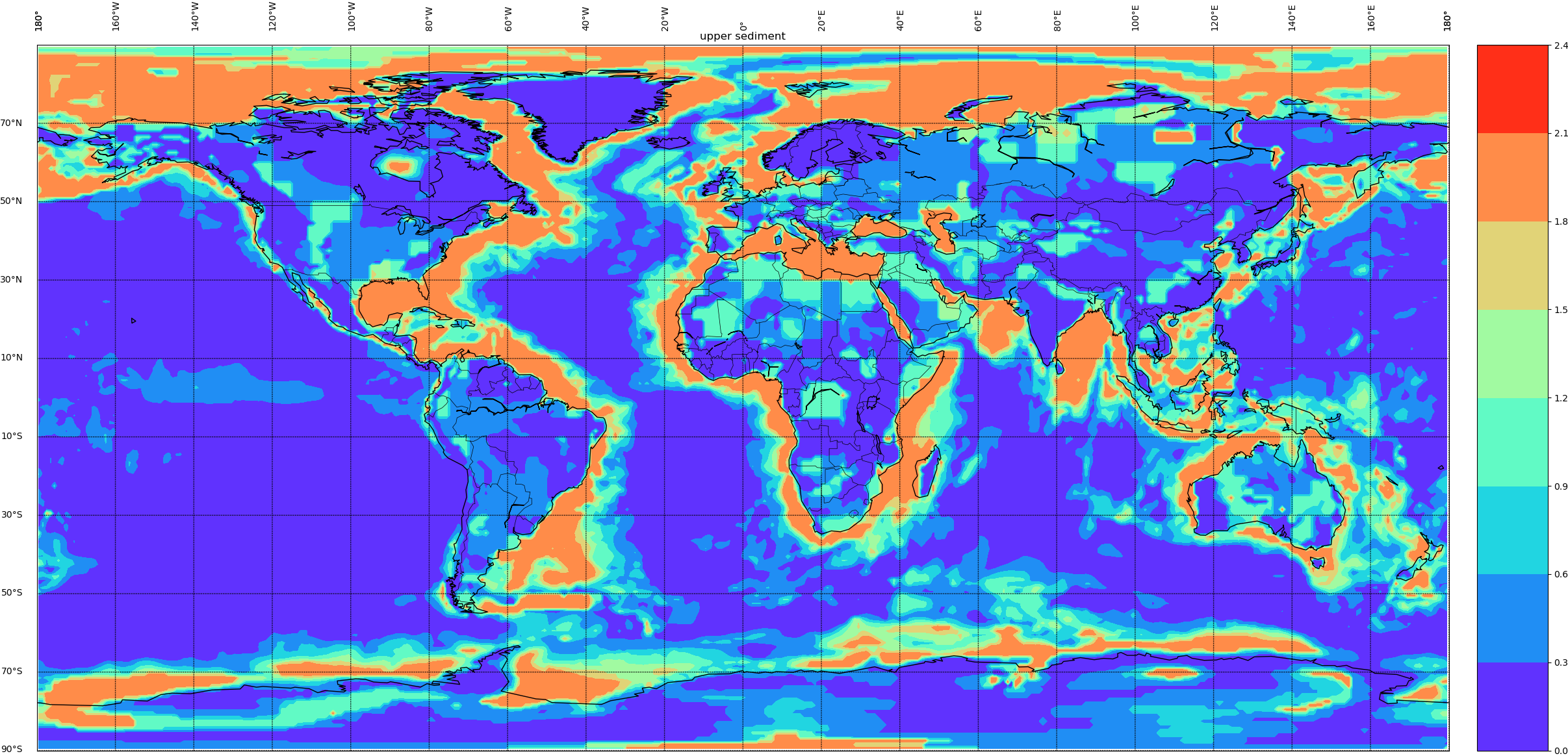 Glbal Crustal Thickness Distribution