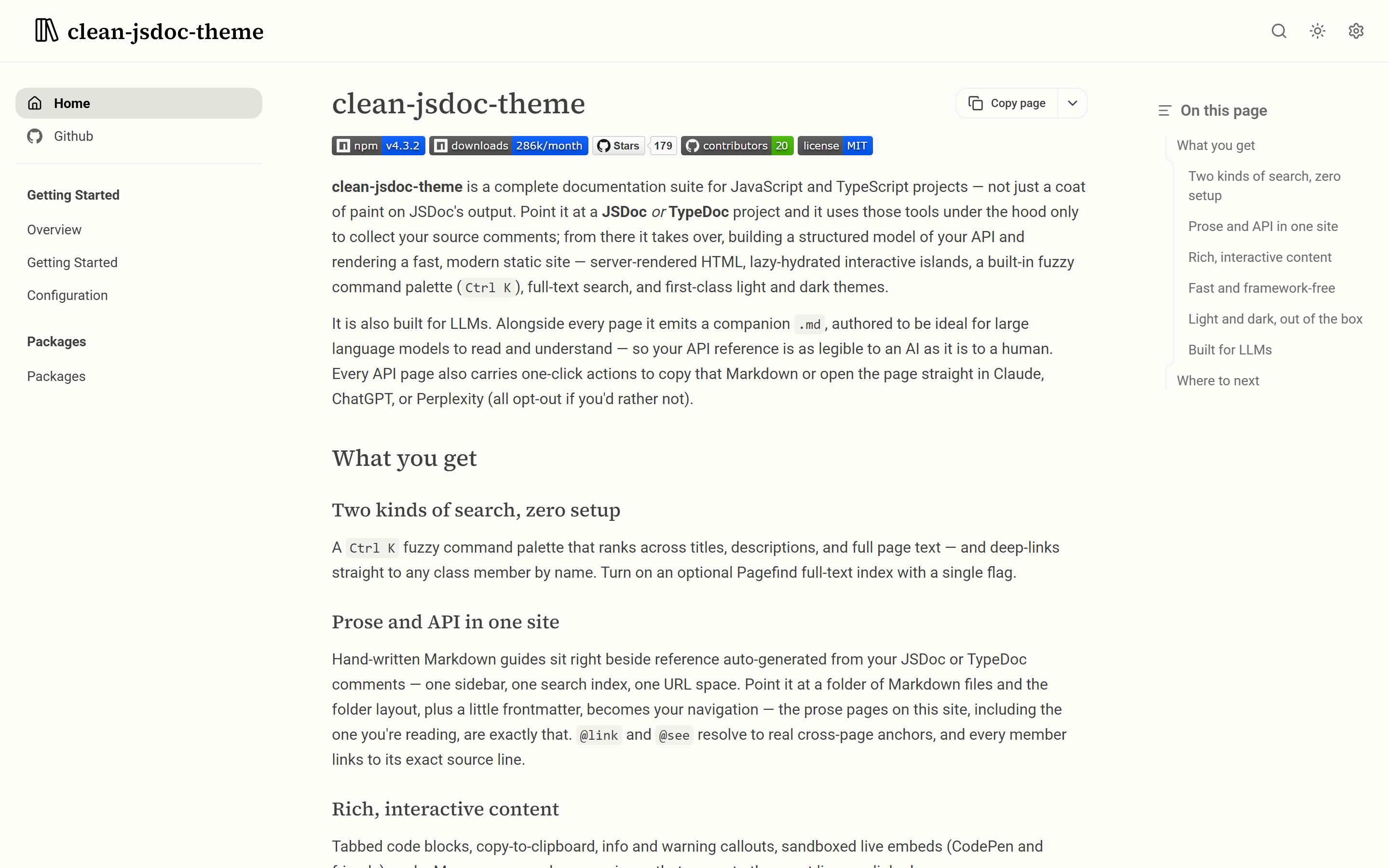 clean-jsdoc-theme — light theme