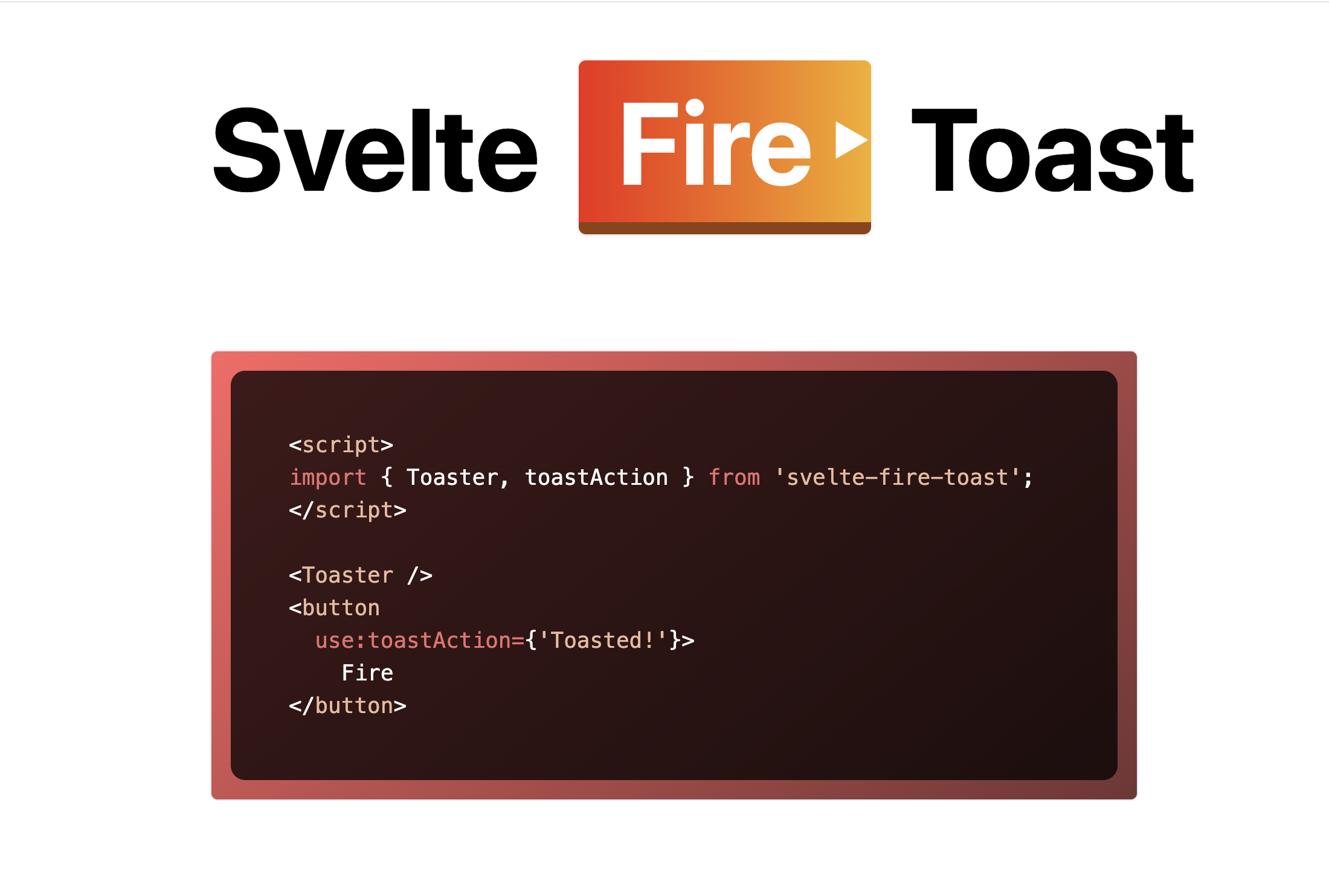 svelte-fire-toast - Try it out