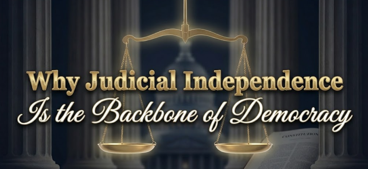 Why Judicial Independence Is the Backbone of Democracy