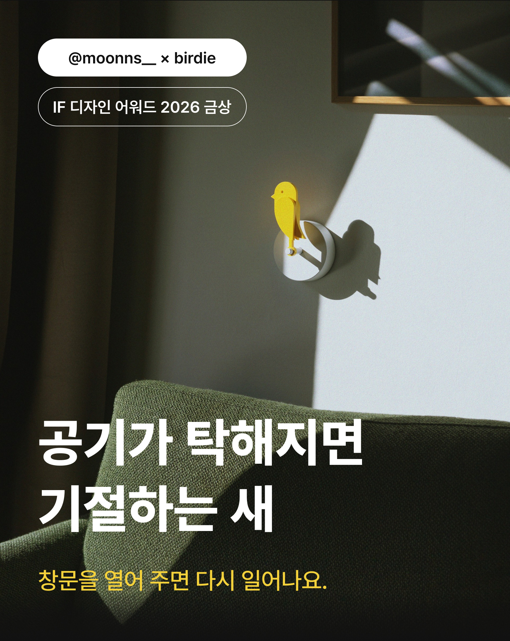 버디 2.0 문스콜라보 · 첫 화면