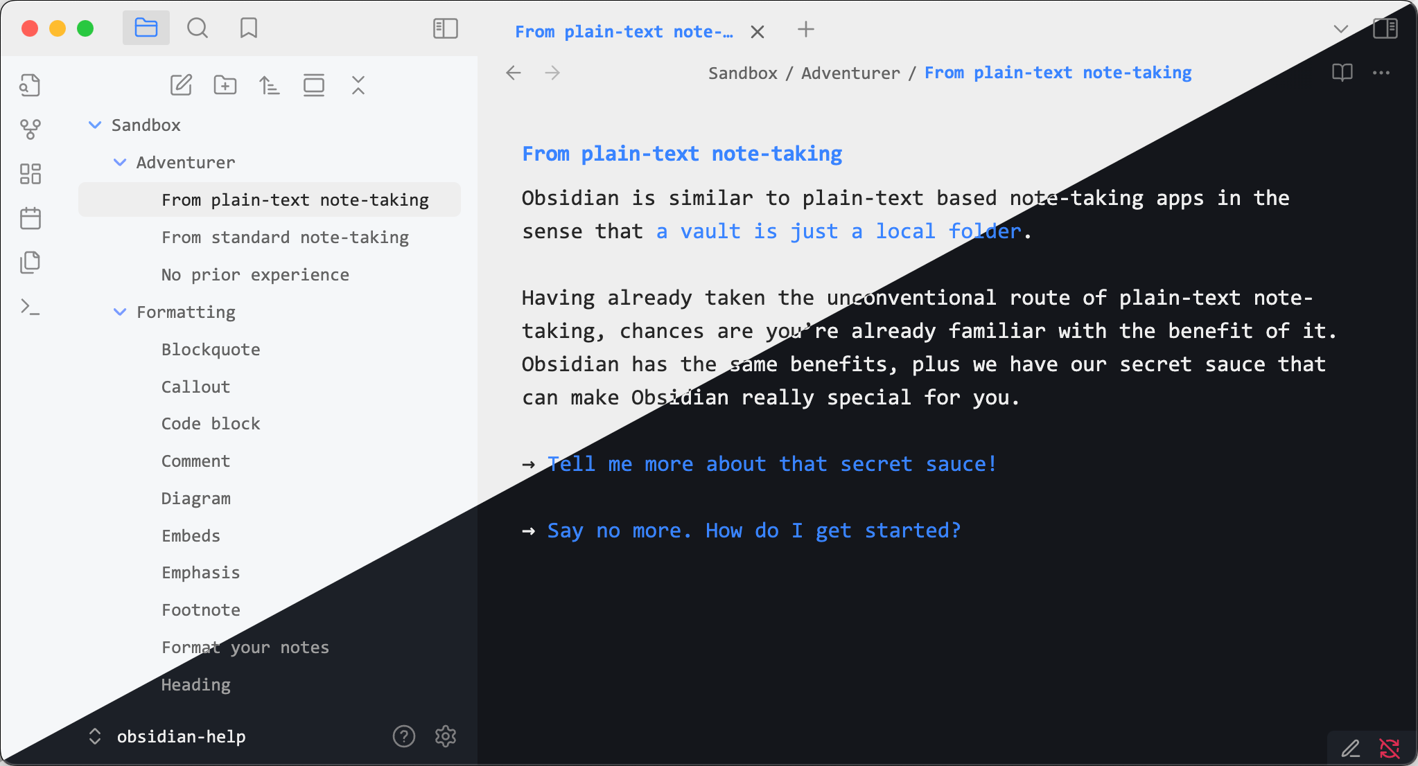 Azure Theme Screenshot