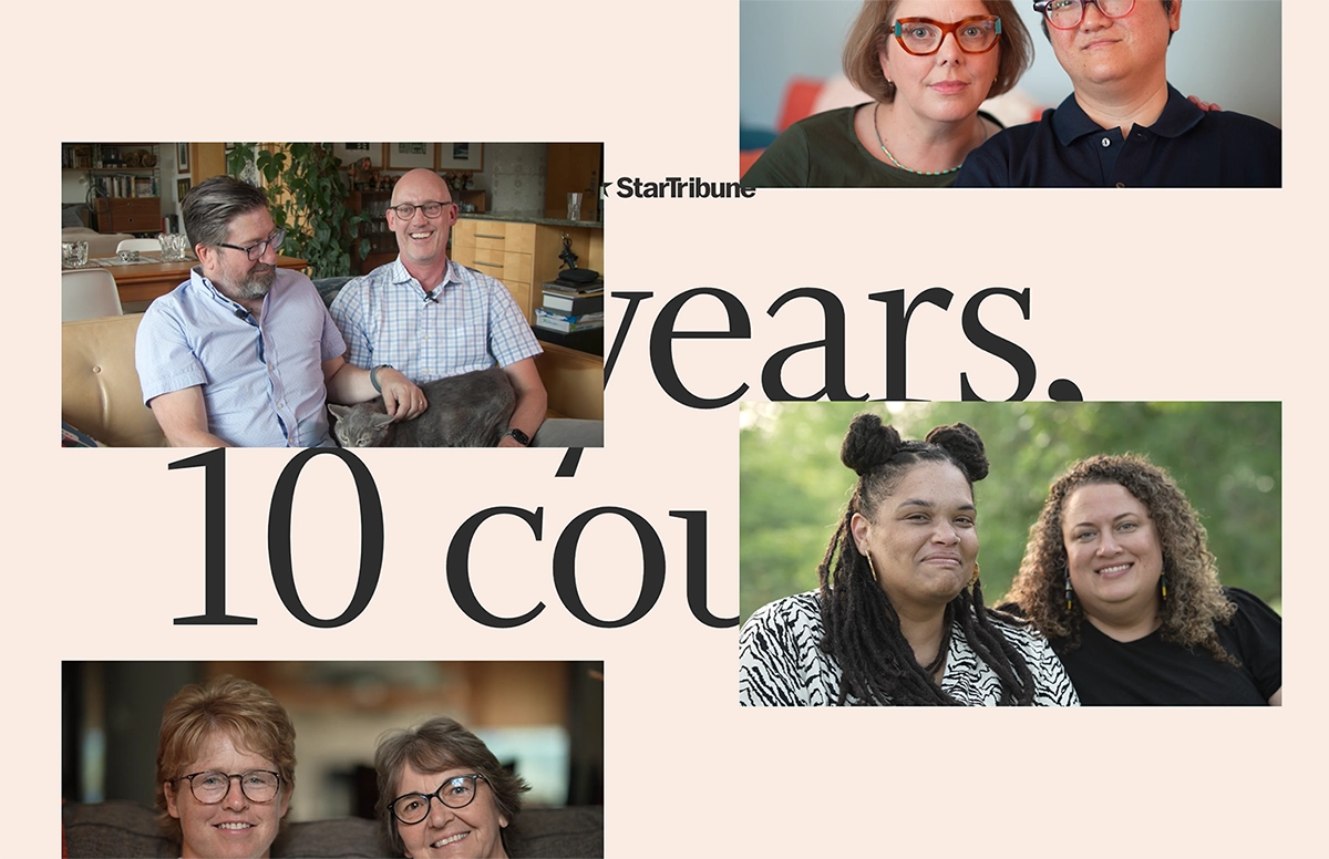 10 years, 10 couples