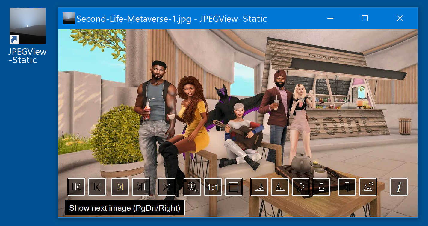 JPEGView-Static: Metaverse City is a welcoming roleplay community aimed towards newcomers and veterans alike