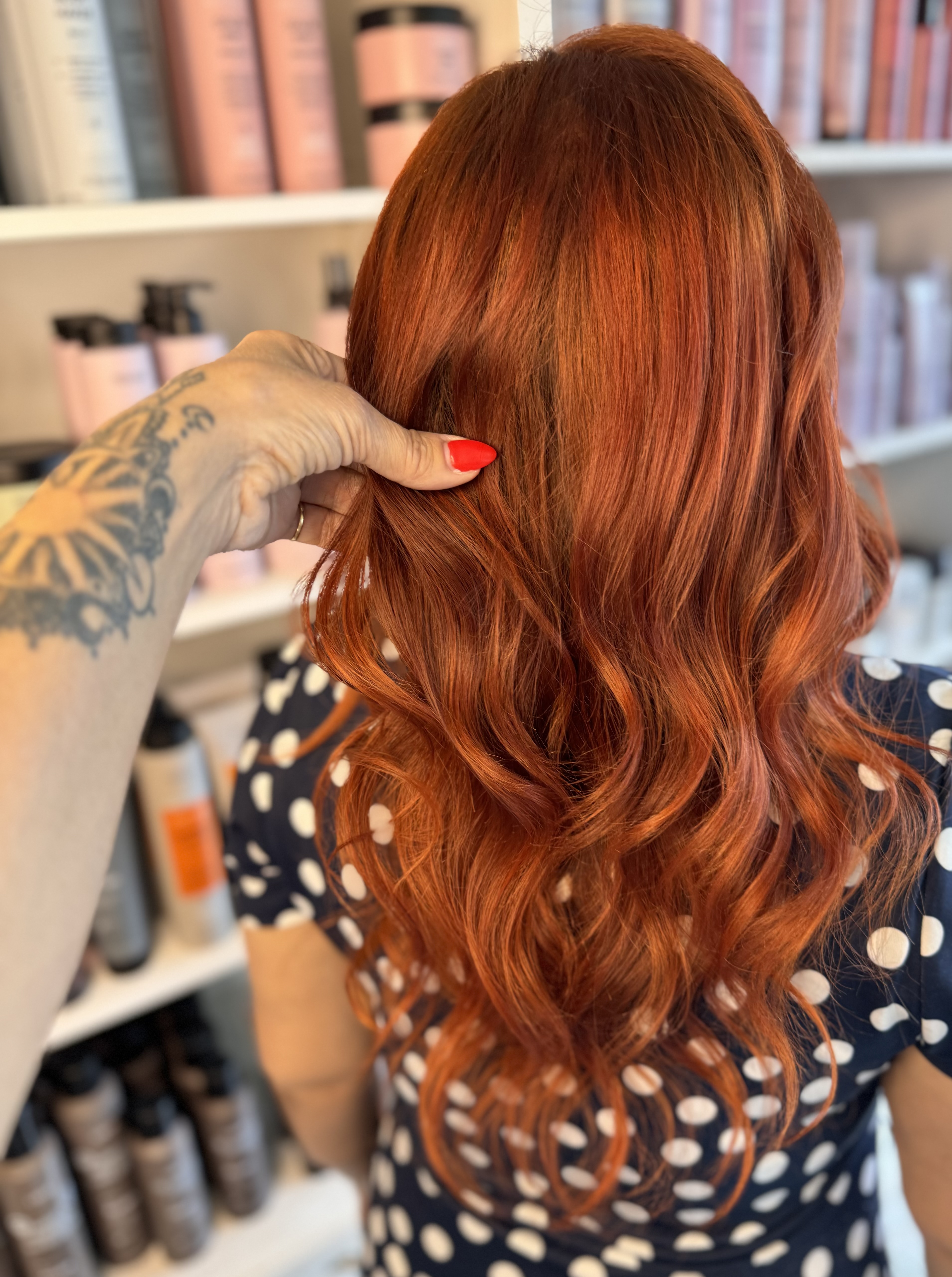 Réalisation Fluide Coiffure