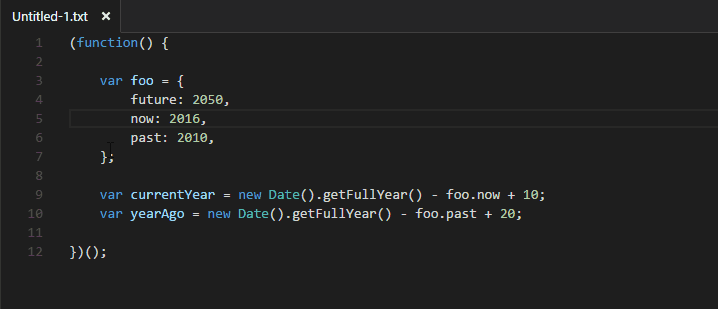 visual studio code javascript no semicolon