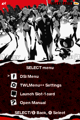 No photo select menu