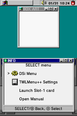 Select menu
