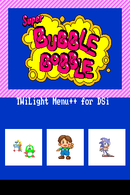 Main menu