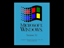 Windows 3.1 Bootscreen