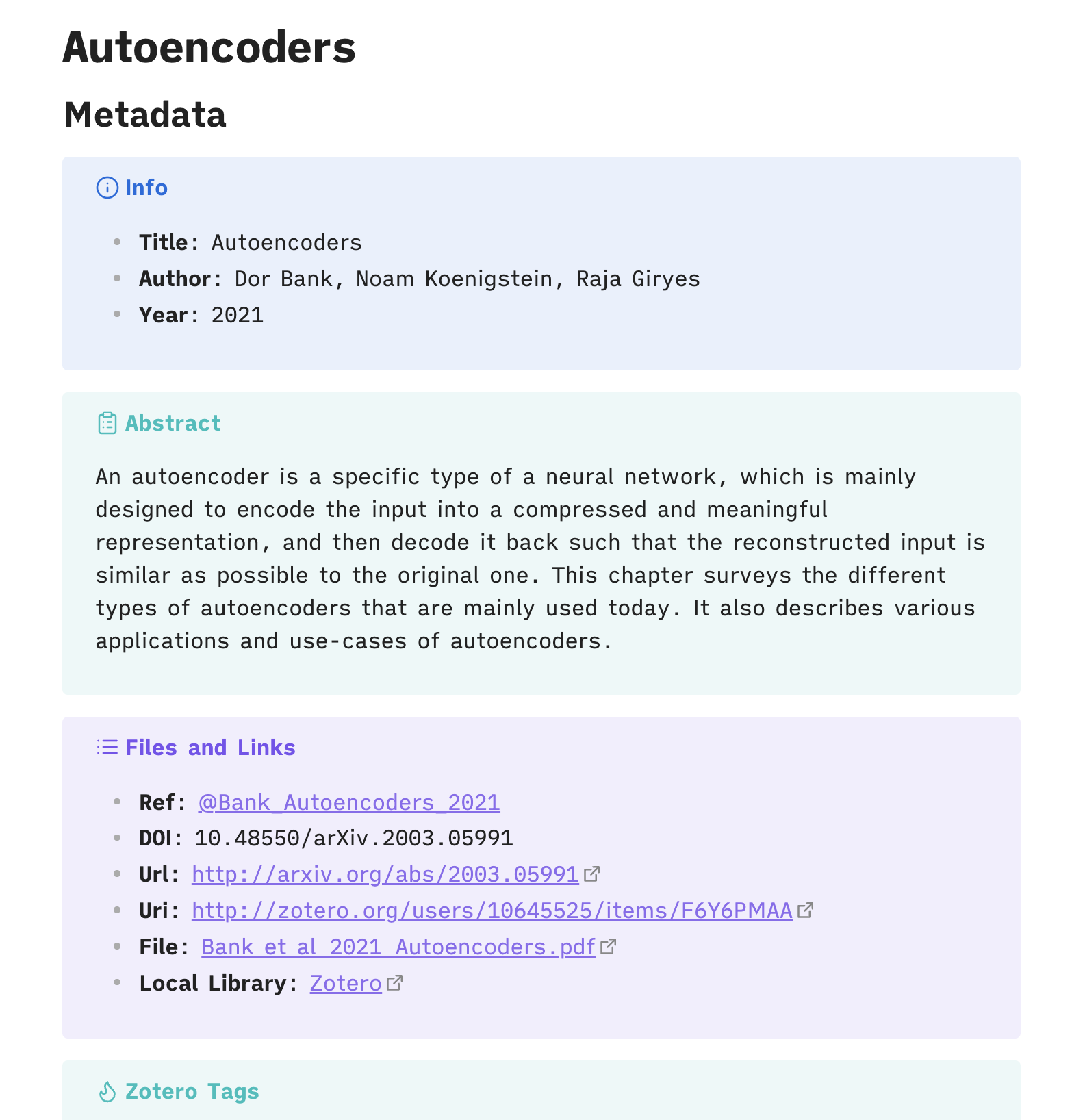 reference page