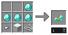 Diamond Horse Armor recipe