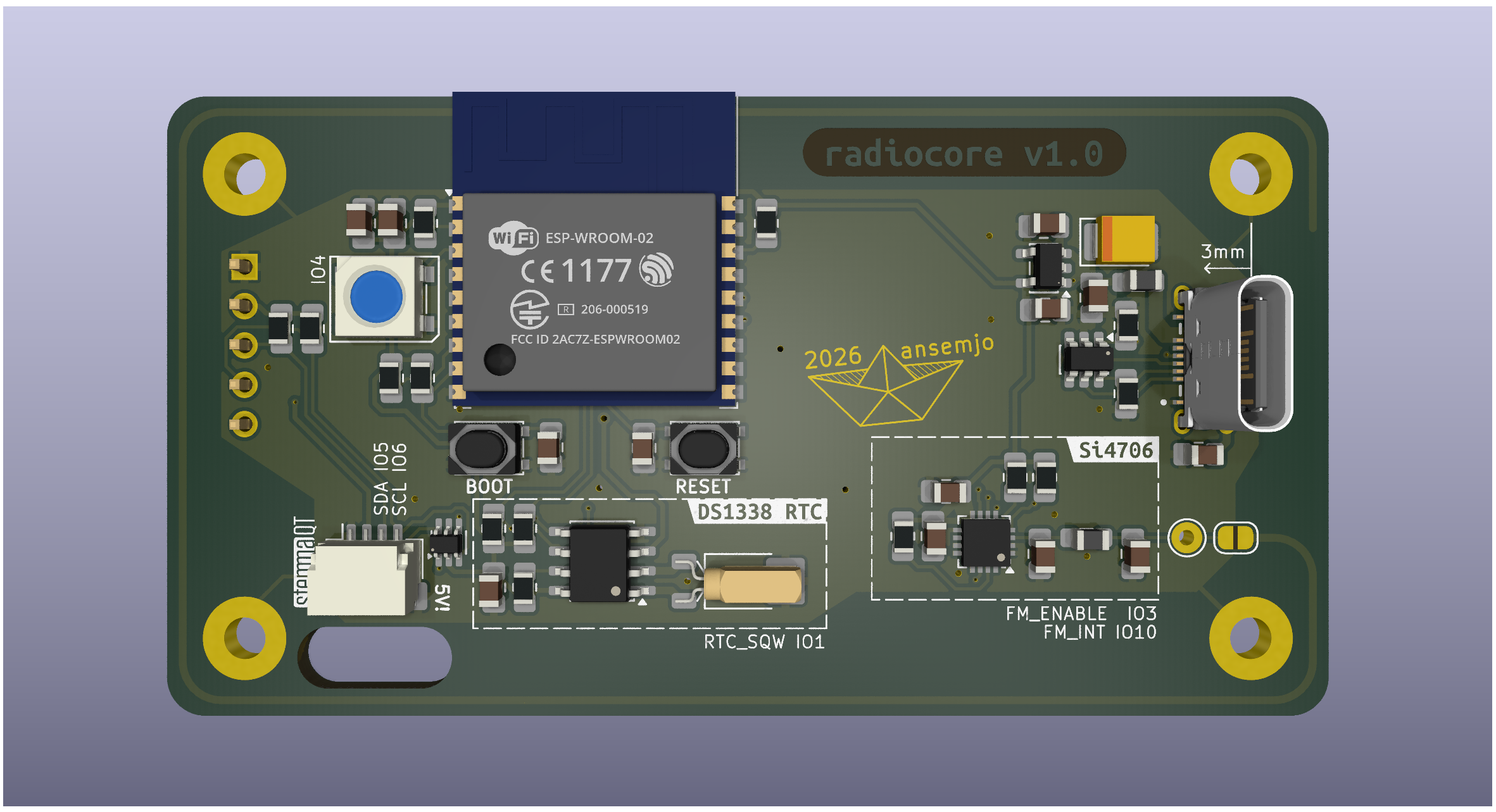 Radiocore, from the project README