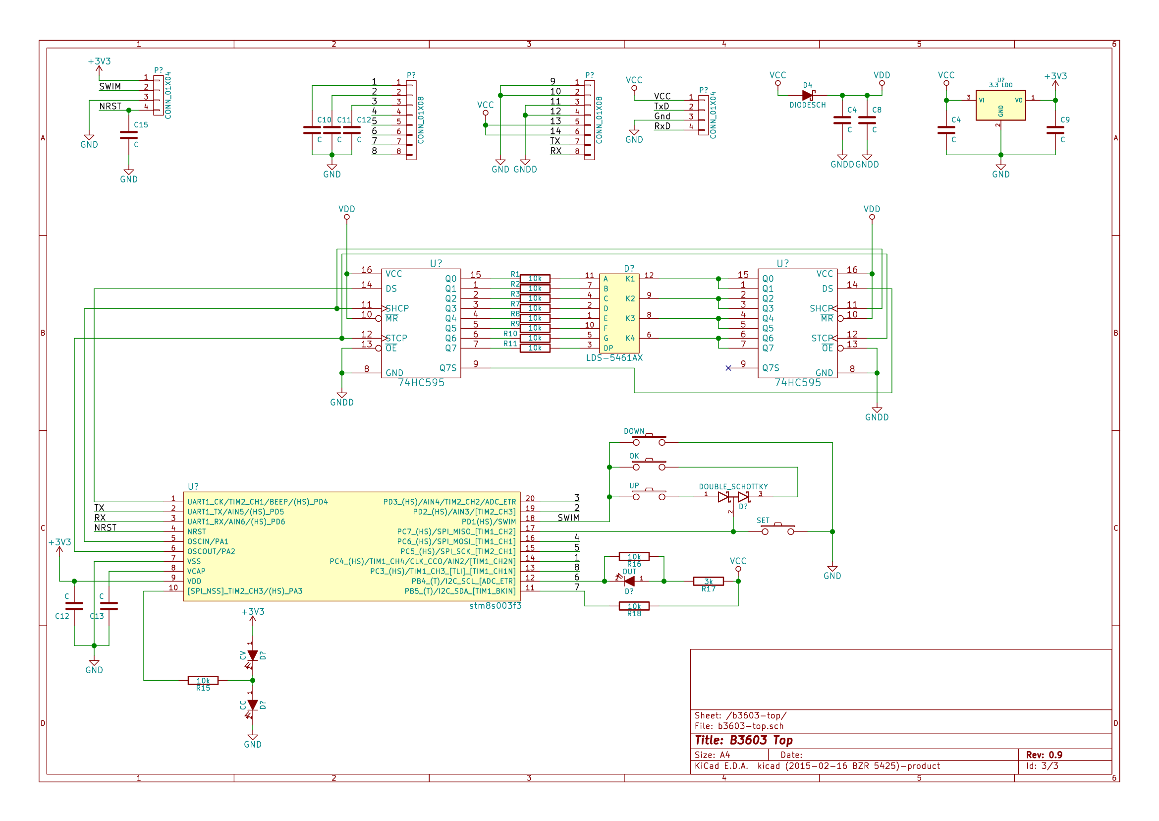 B3603 Full Board Schematics