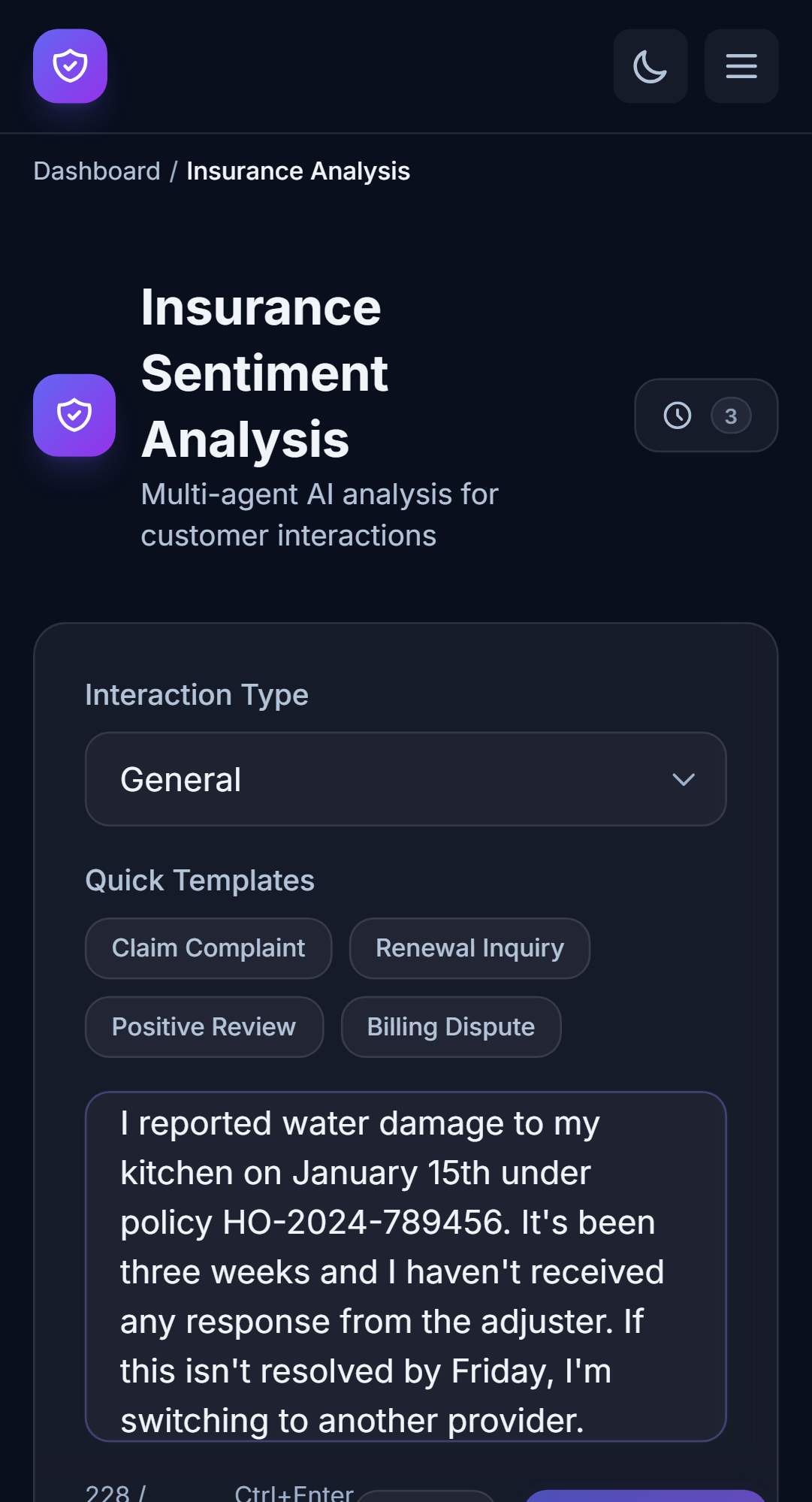 Insurance Analyzer