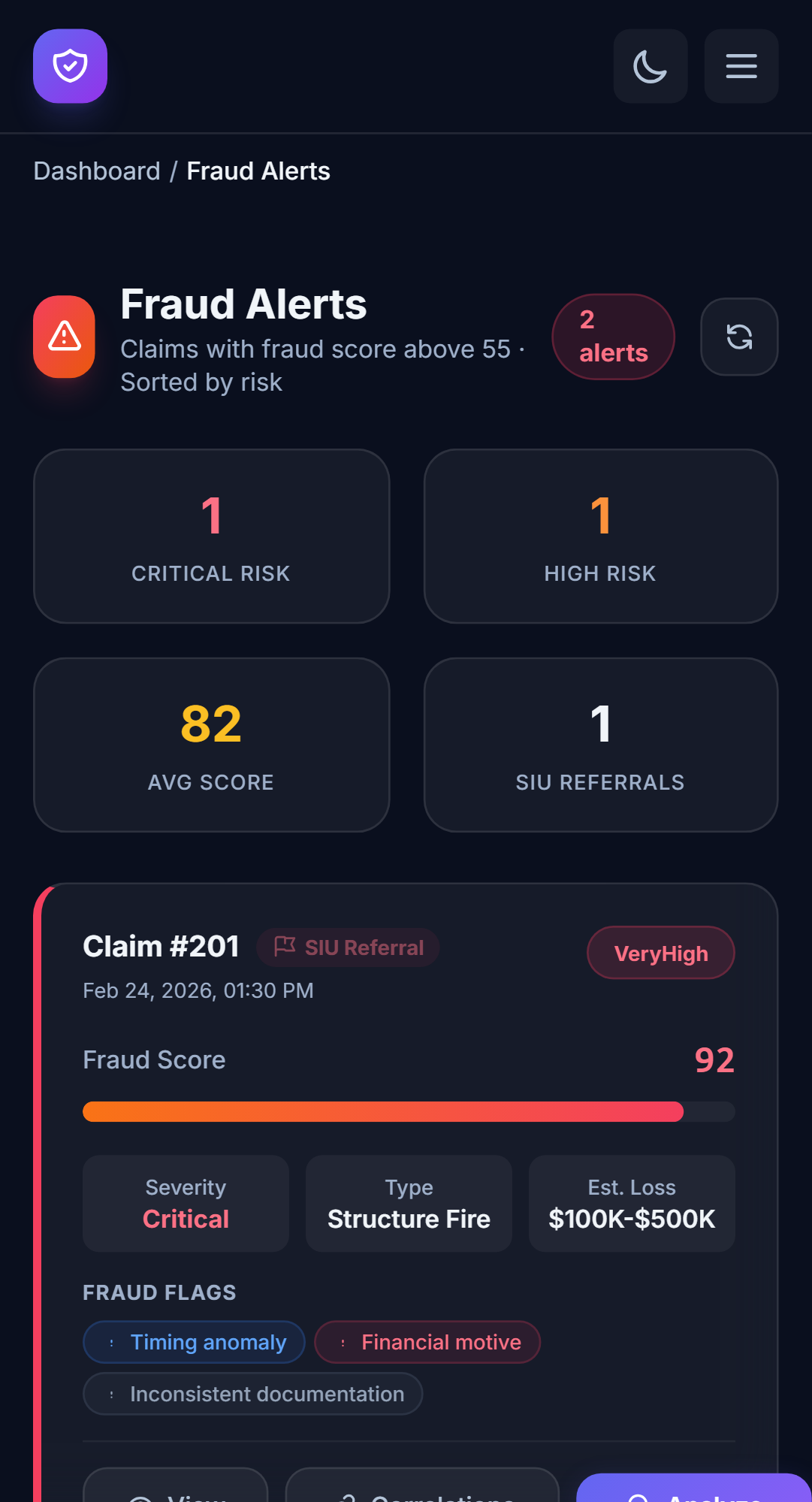 Fraud Alerts