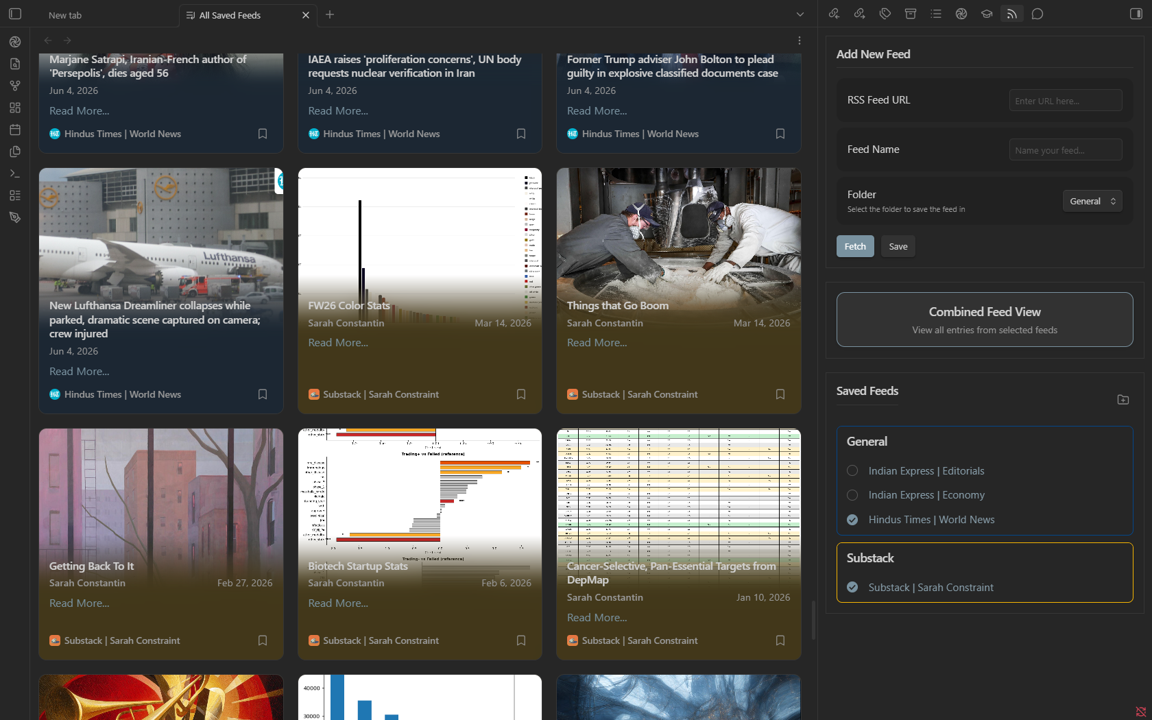 Feed View