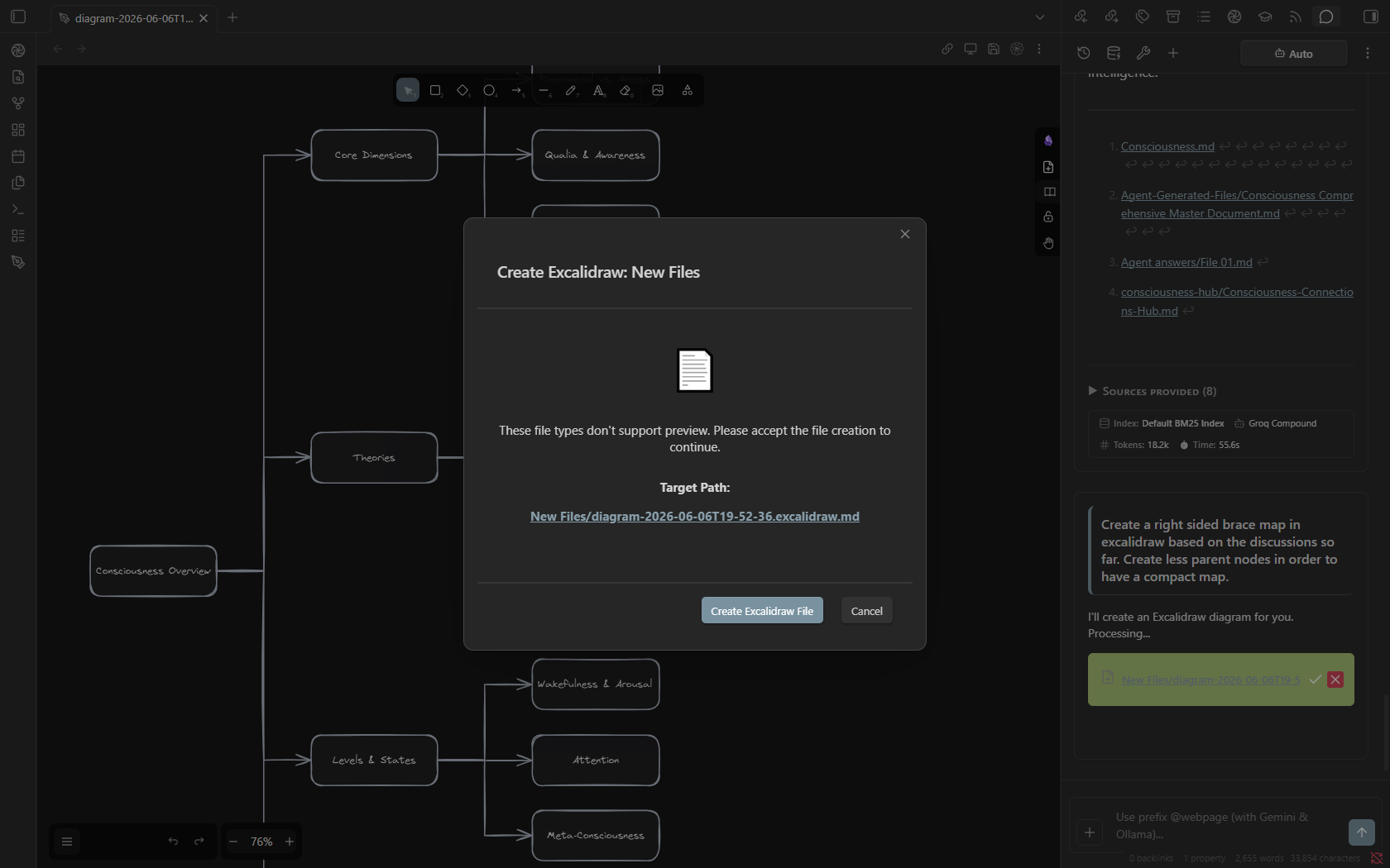 Create Excalidraw
