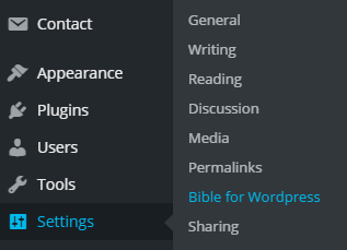 Setting Menu