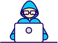 Developer at work animation