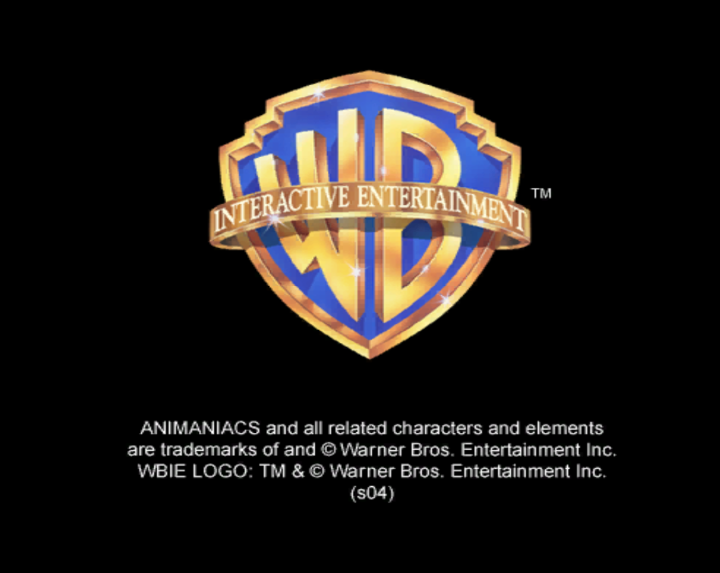 Warner Bros boot screen