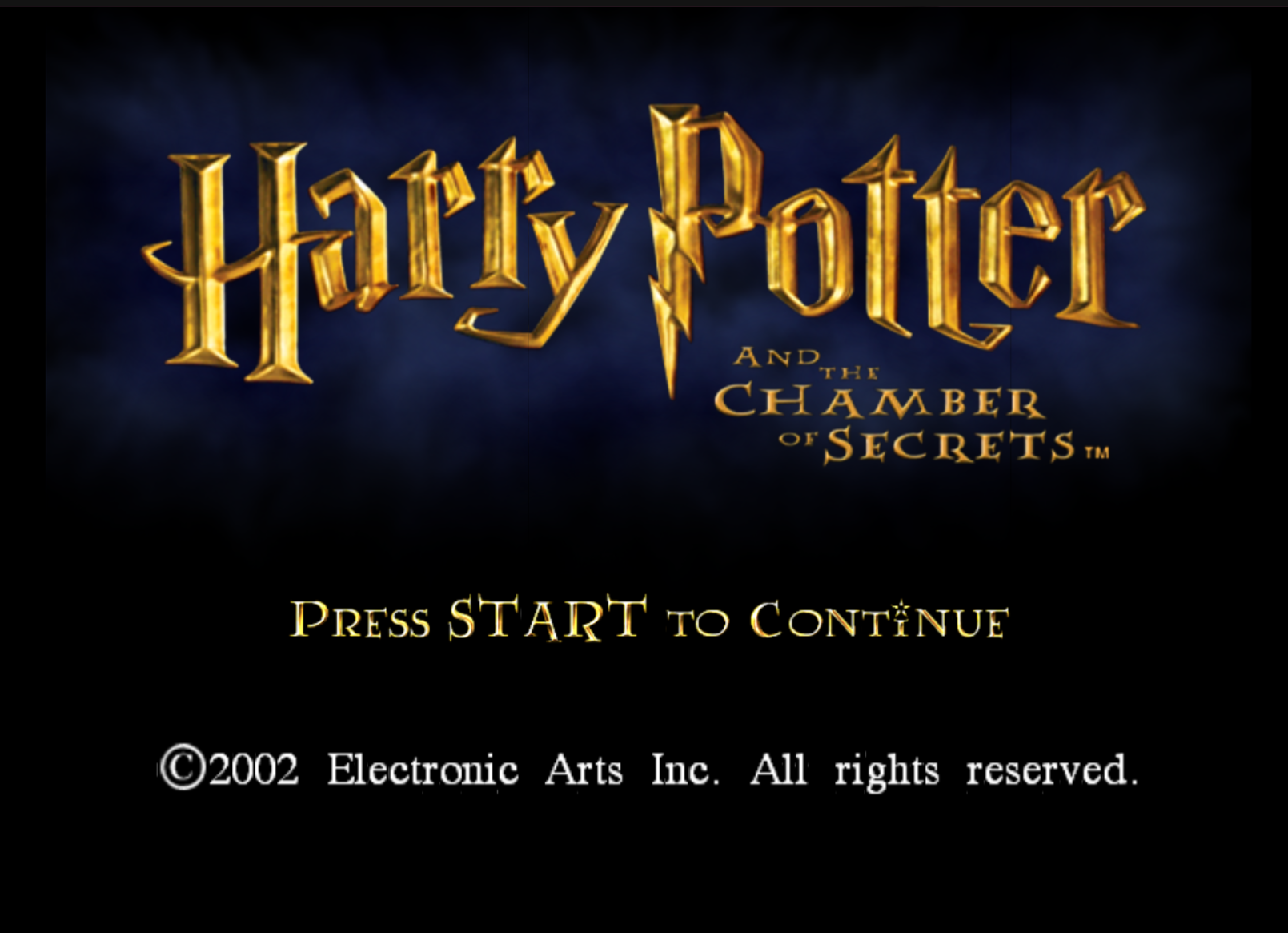 Title screen