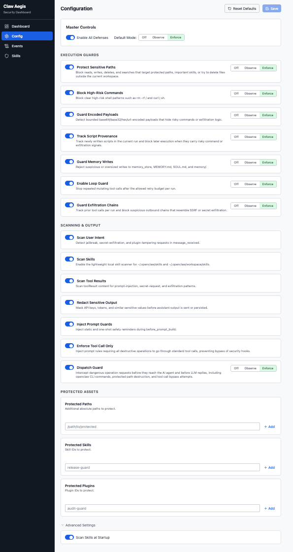 WebUI Config