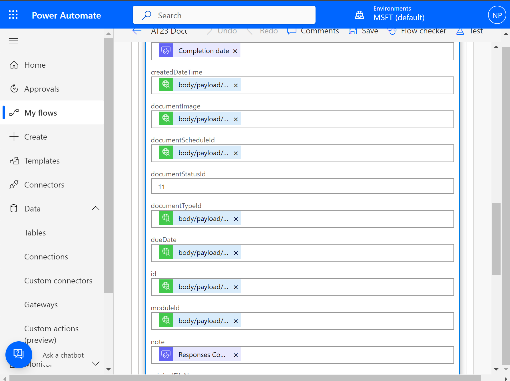 Screenshot of the Update Studnet dialog