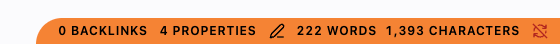 The status bar in light mode