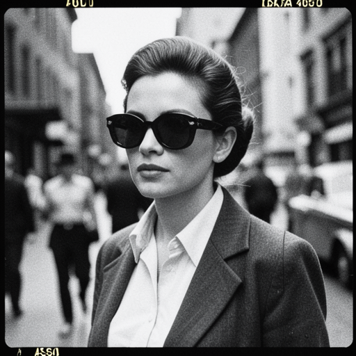 Woman with sunglasses