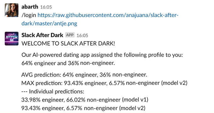 Slack After Dark App