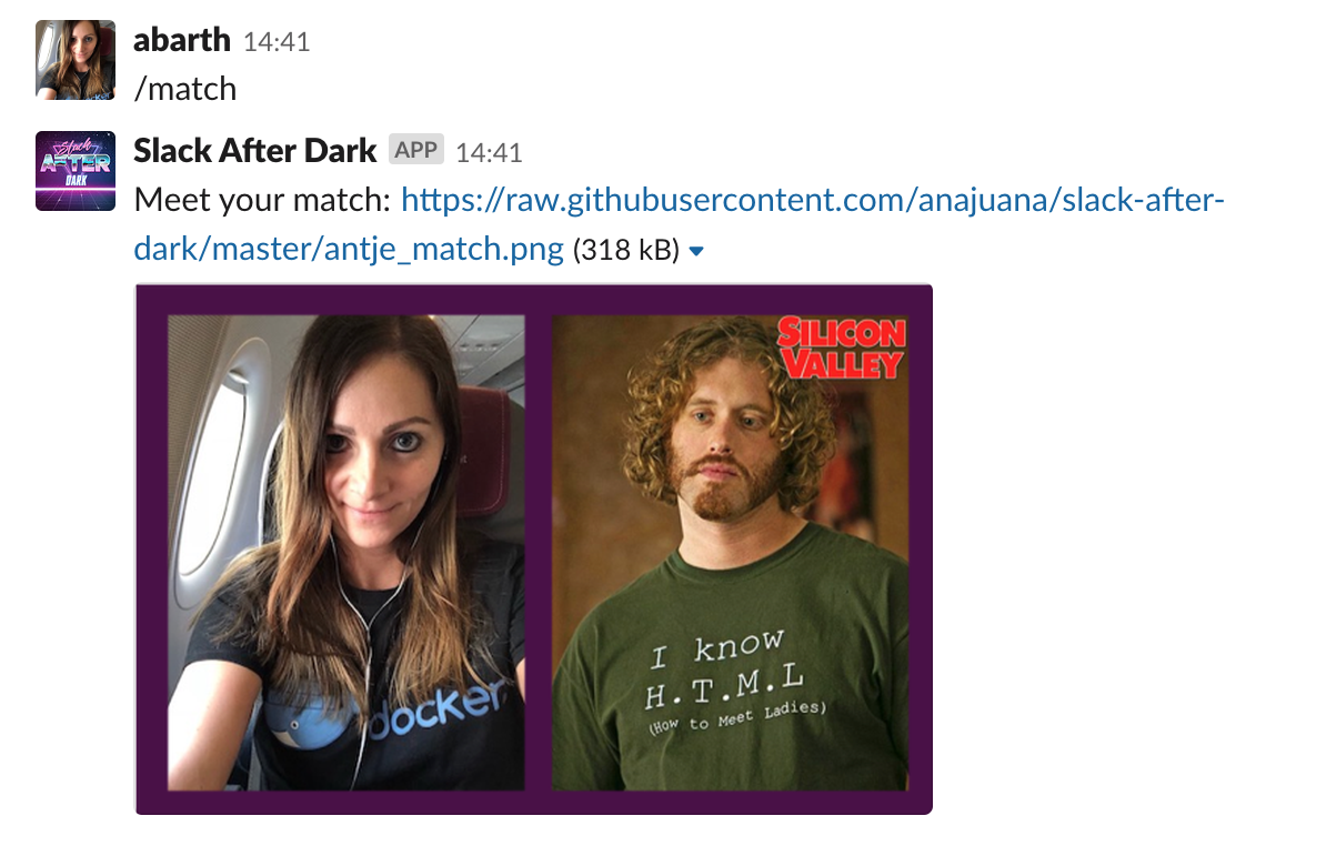 Slack After Dark App