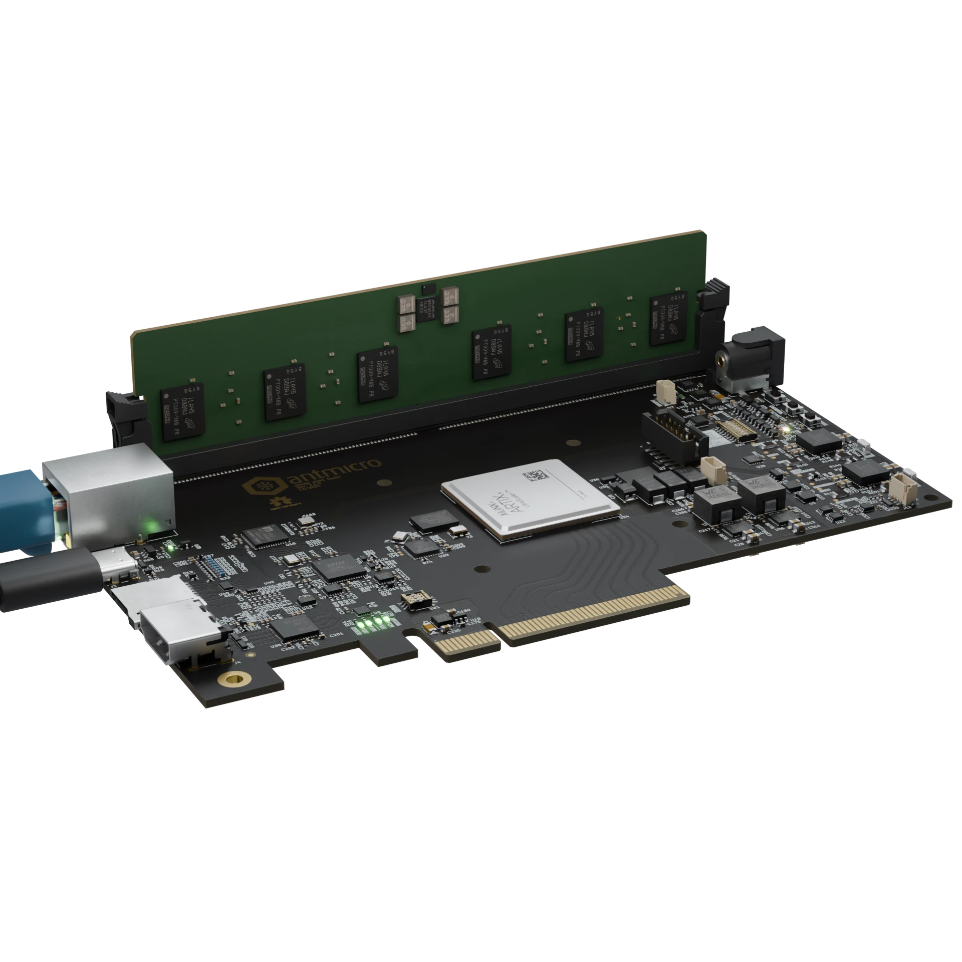 RDIMM DDR5 Testing Setup