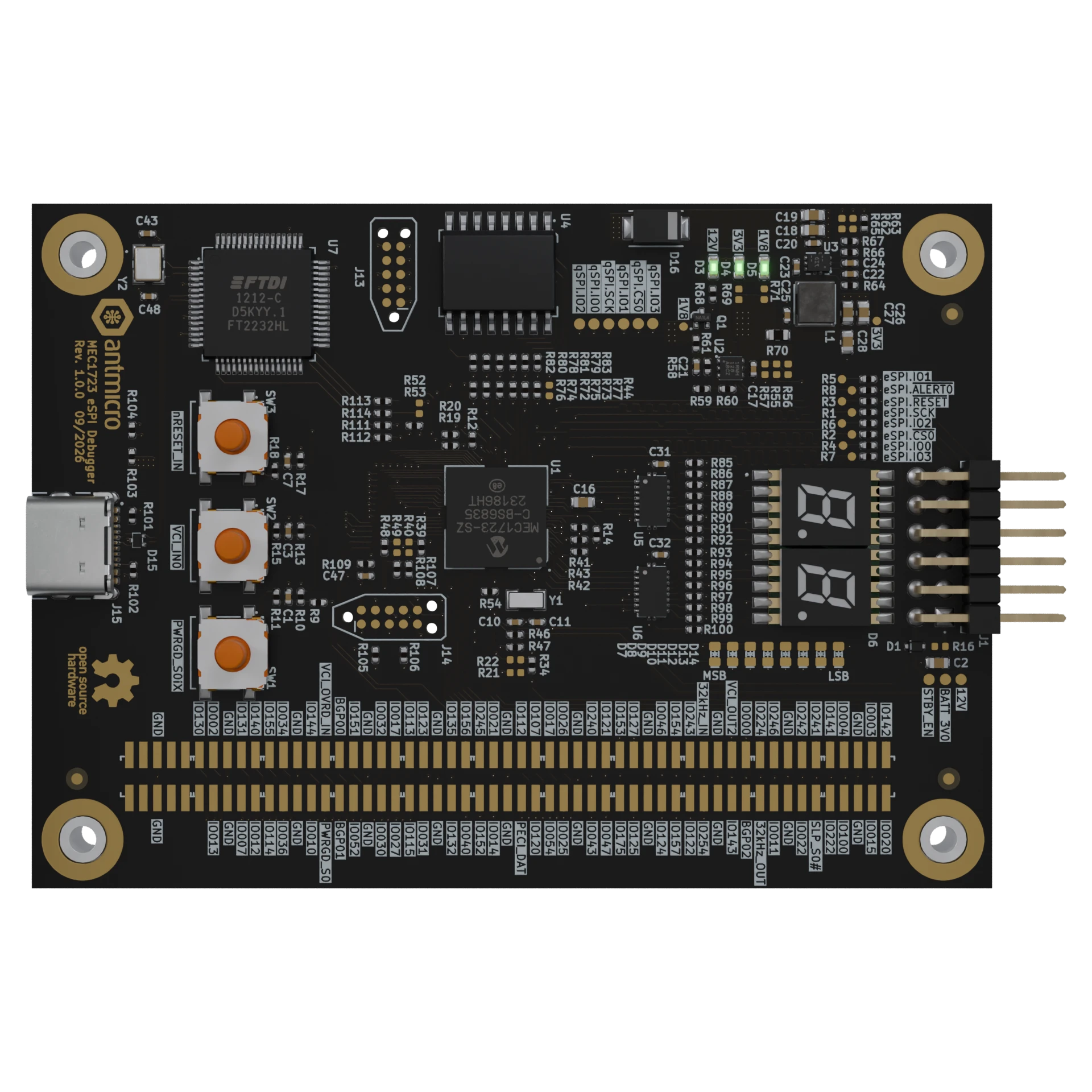 Mec1723-espi debugger, from the project README