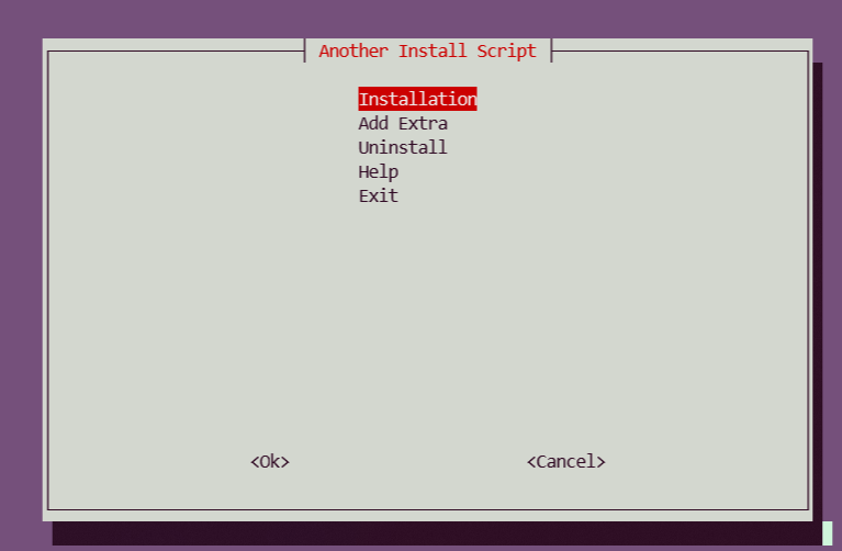 Another install Script