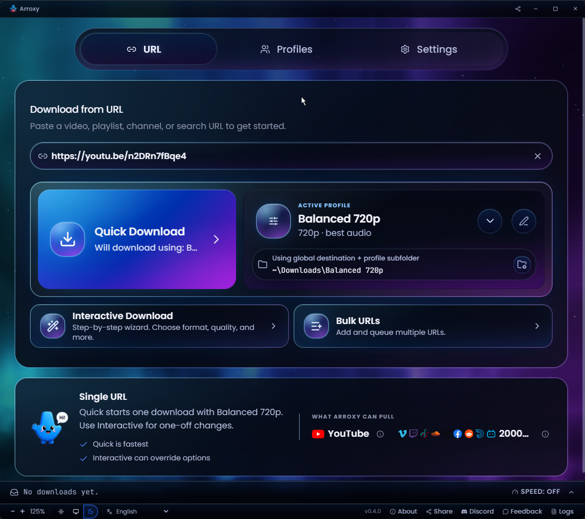 Arroxy — Quick Download home