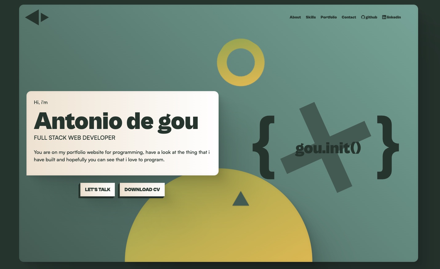GitHub - antoniodegou/web-portfolio-mod1: web dev portfolio