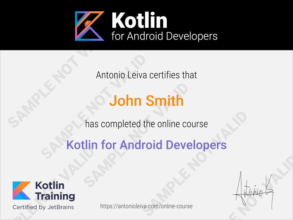 Kotlin for Android Developers