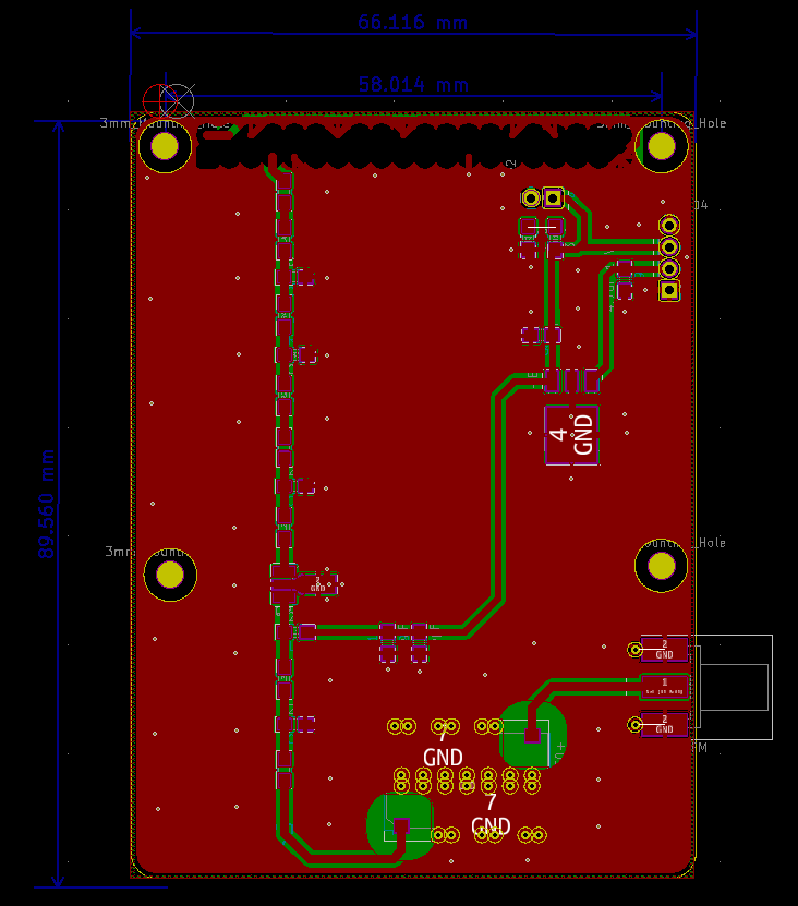 2220mW tx Board for Raspberry Pi