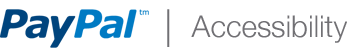 PayPal accessibility logo