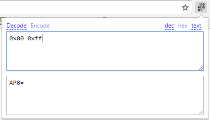 hex to base64