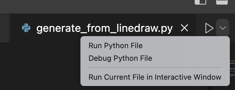 Run python script in VS Code