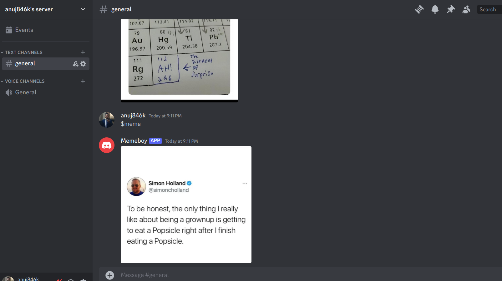 Discord Bot Example