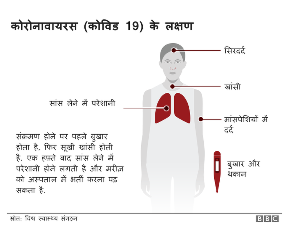 Symptoms of Coronaviruses