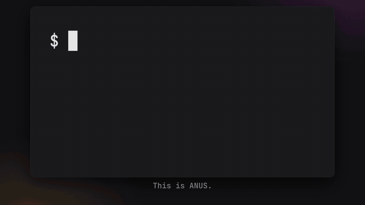 ANUS: a free model writes an ASCII rocket to Mars