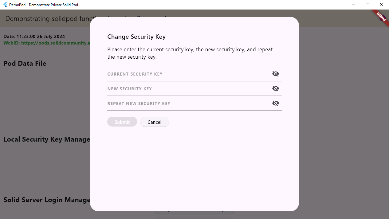 KeyPod Login