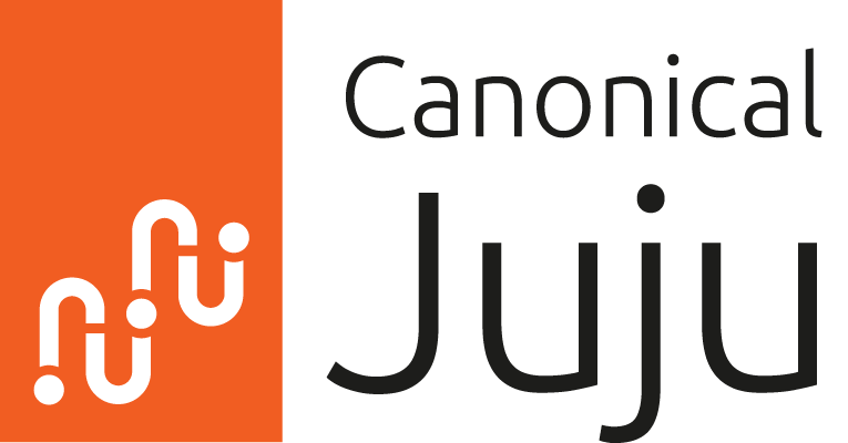 Juju logo next to the text Canonical Juju
