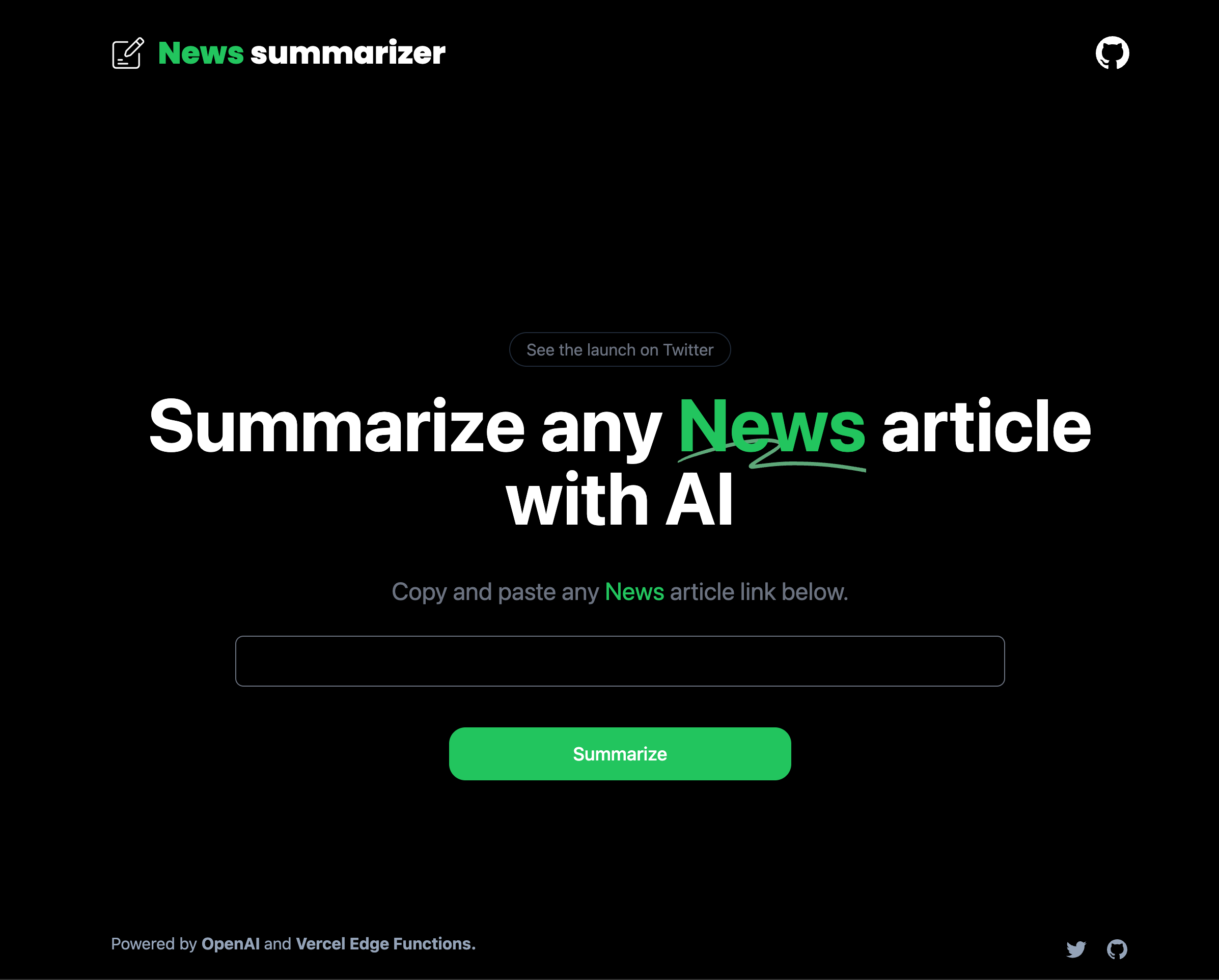 News Summary Tool