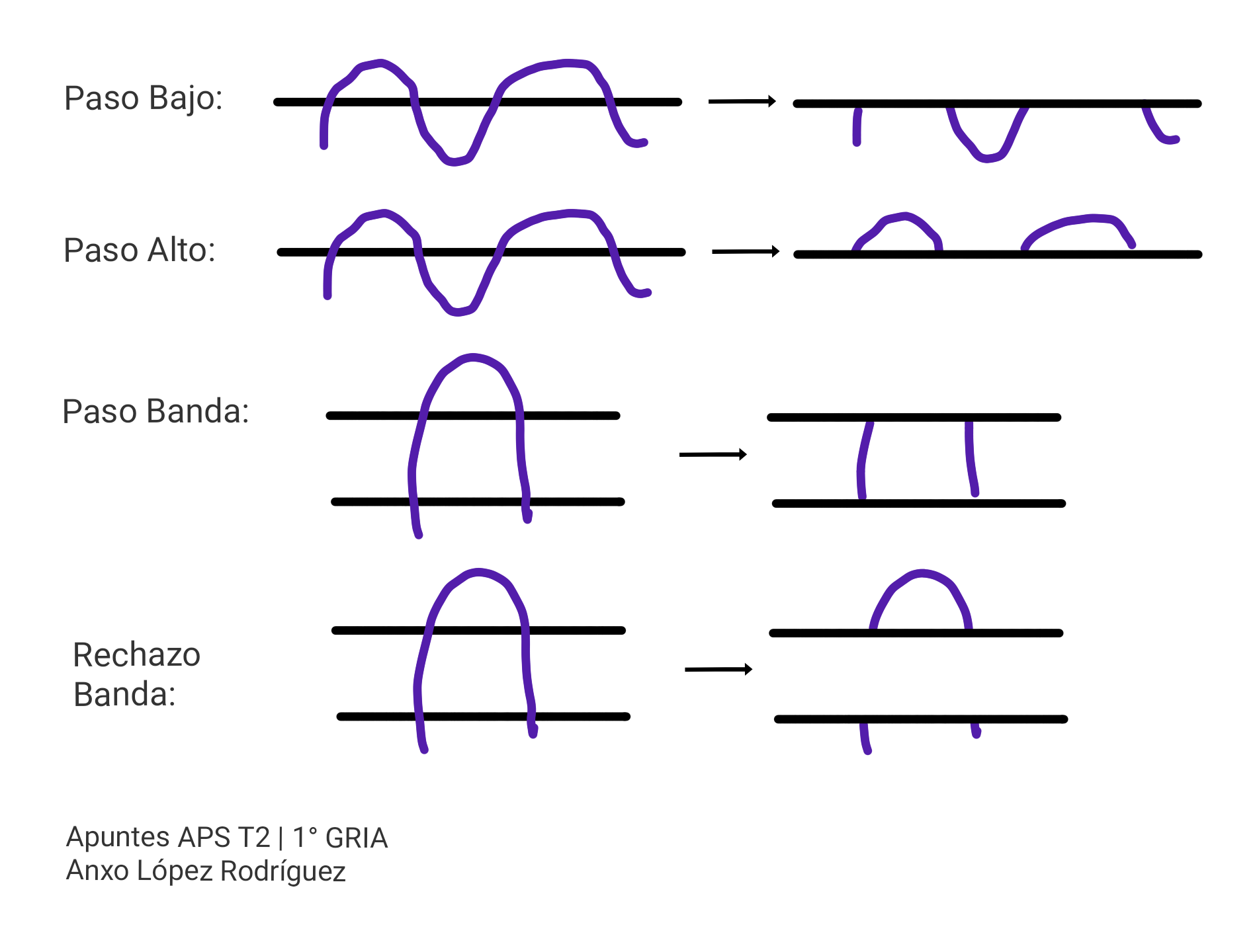 Tipos Filtrados