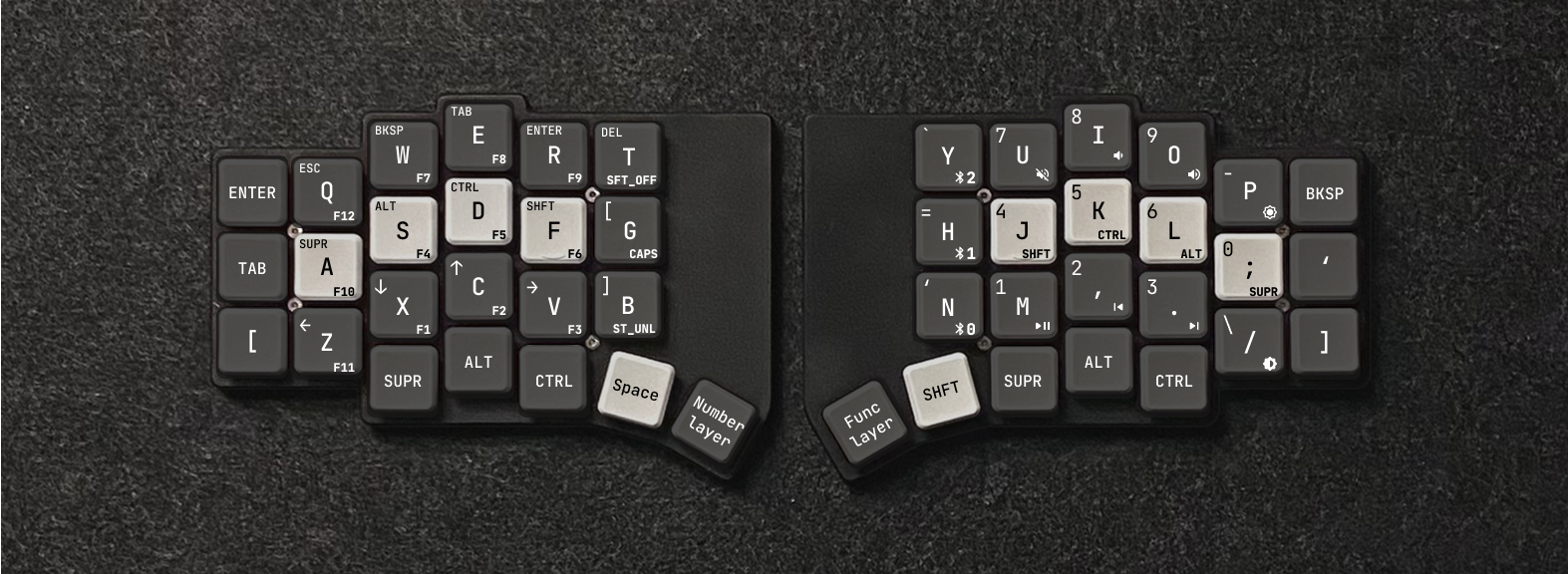 Lever Flake keyboard